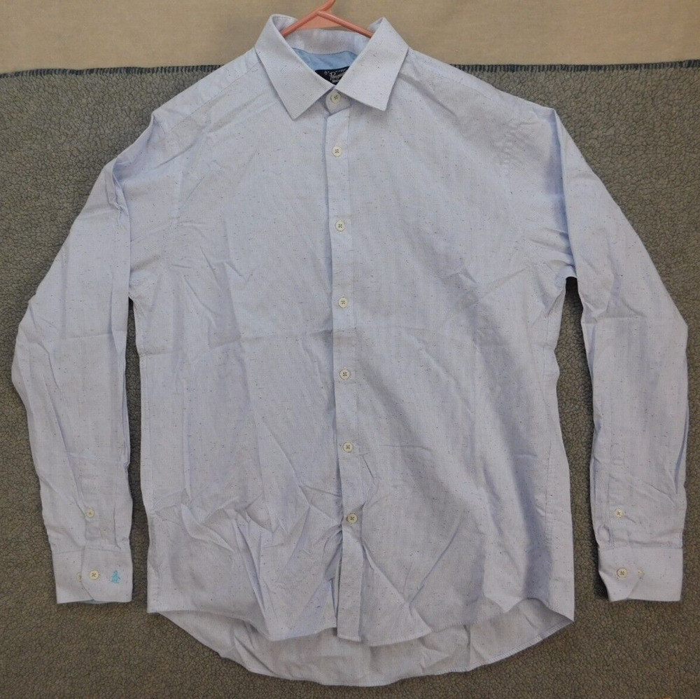 Penguin Munsingwear Men's 16 1/2 Speckled Rainbow Heritage Slim Fit Shirt